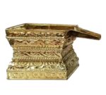 Brass Abhisheka Plate 4*4