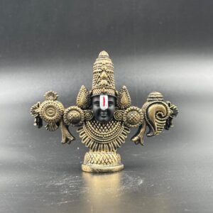 Lord Balaji Face Idol 3.5 inches Car Dashboard Decor