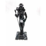 Palani AndiMurugan Statue - 9 Inch Height - Black