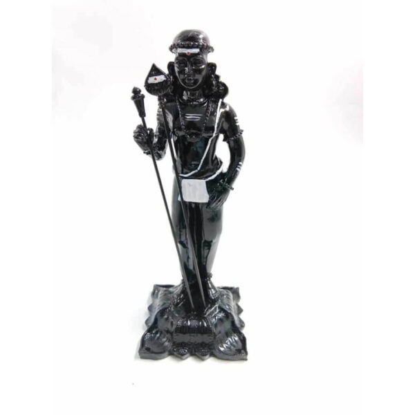 Palani AndiMurugan Statue - 9 Inch Height - Black