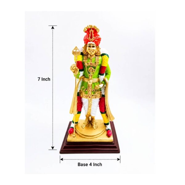 Raja Alangara Murugan_7inch_Green