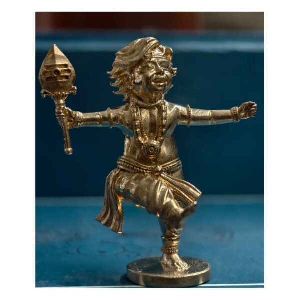 Dancing Murugan with Vel_Panchalogam_2inch