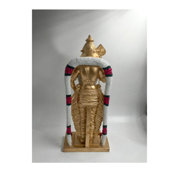 Murugan Statue_18inch with Gold & Matte Black Finish
