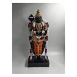 Murugan Statue_18inch with Gold & Matte Black Finish