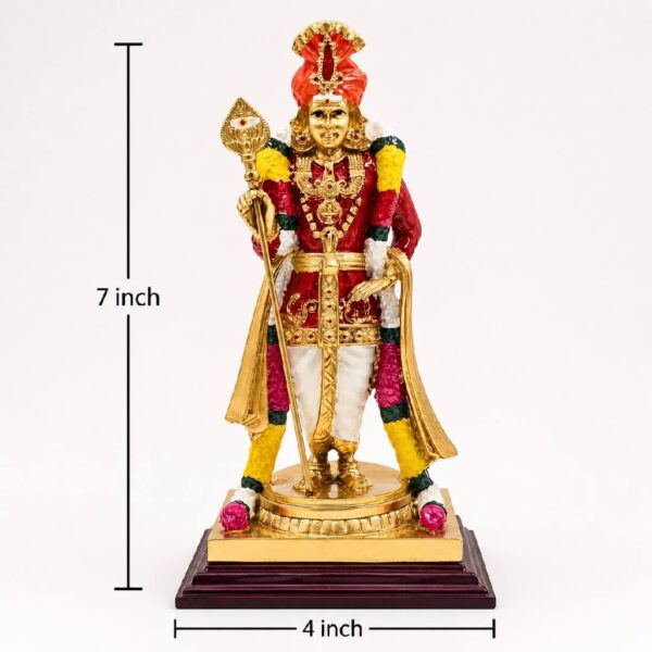 Raja Alangara Murugan_7inch_Red