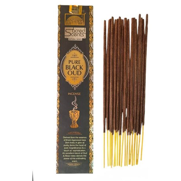 Parimal Sacred Scents Pure Black Oud Incense Sticks