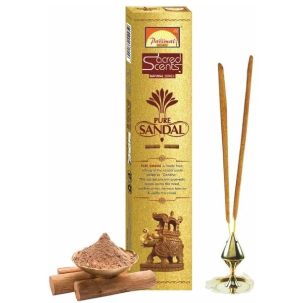 Parimal Sacred Scents Pure Sandal Natural Incense Sticks
