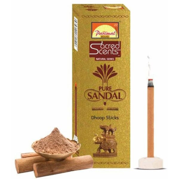 Parimal Sacred Scents Pure Sandal Dhoop Sticks - 45gms