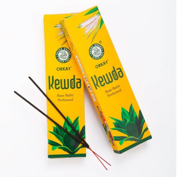 ORKAY Kewda Base Bathi Dhoop Sticks for Pooja & Meditation-100gms/agarbatti