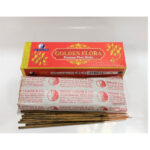 DC Golden Flora Premium Fluxo Sticks Luxury Floral Incense Sticks -100gms/agarbatti