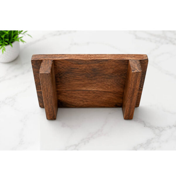 Handcrafted Wooden Display Stand / Pedestal for Idols, Crystals & Home Décor – 3 x 2 Inch