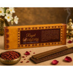 Royal Chandan Premium Incense Sticks – 10Pcs Indian Red Sandalwood Fragrance/agarbatti