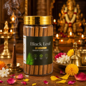 Black Leaf Premium Dhoop Stick –90gms Long Lasting Natural Incense Sticks