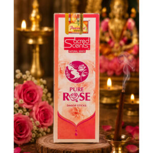 Parimal Sacred Scents Pure Rose Dhoop Sticks – 45gms