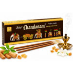 Balaji Chandanam Natural Flora Incense Sticks – 50gms Premium Sandalwood Fragrance/agarbatti