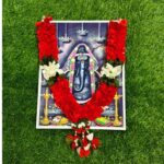 Artificial Flower Malai Garland for Pooja Decoration in 12''inches
