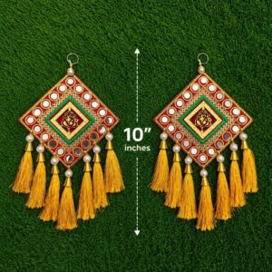 Handcrafted Door Hanging Pair 10''Inch Traditional Decorative Wall Hanging