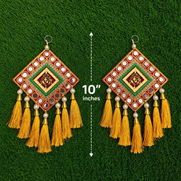Handcrafted Door Hanging Pair 10''Inch Traditional Decorative Wall Hanging