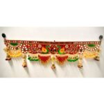 Traditional Peacock Entrance Toran for Home Décor, Premium Handmade Bandarwal