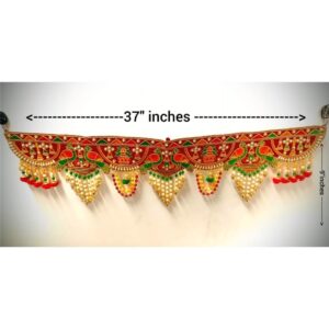 Premium Parrot& Kalash Designer Toran, Traditional Bandarwal
