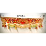 Peacock & Diya Designer Toran | Handmade Festive Door Hanging