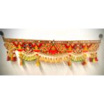 Peacock & Diya Designer Toran | Handmade Festive Door Hanging