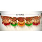 Premium Mirror Work Toran | Handmade Traditional Door Hanging