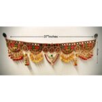 Traditional Mirror Work Toran | Premium Handmade Bandarwal Door Hanging