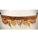 Traditional Mirror Work Toran | Premium Handmade Bandarwal Door Hanging