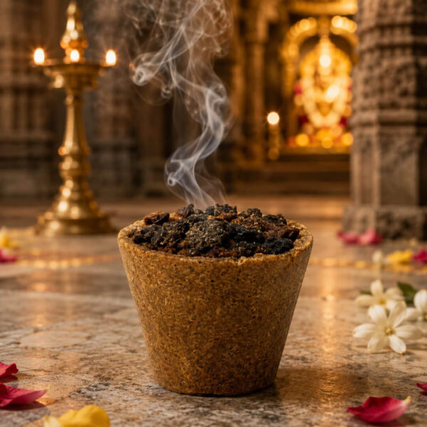 Premium Javvadhu Cup Sambrani – 25pcs Natural Temple Fragrance for Pooja & Spiritual Ambience