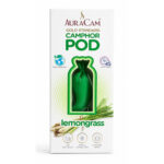 AuraCam Gold Standard Camphor Pod – 60gms Lemongrass
