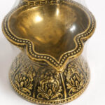 Premium Brass Peacock Deepam – Traditional Oil Lamp for Pooja, Temple & Home Décor