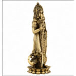 Brass Lord Murugan (Kartikeya) Idol with Peacock – Premium Antique Finish