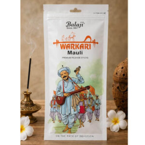 Balaji Warkari Mauli Premium Incense Sticks –100gms Long Lasting Fragrance Agarbatti for Pooja & Devotional Use
