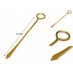 Brass Wick Stimulator (3.5 Inch) Thiri Thoondi | Traditional Diya & Oil Lamp for Pooja