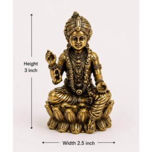 Pure Brass Balambikai Devi Idol | Premium Handcrafted for Home Temple, Pooja & Gifting